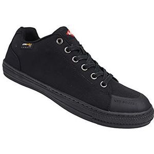 Lee Cooper Werkkleding SB/SRA Retro Honkballaars, uniseks moderne styling veiligheidslaars, Cordura schoen zwart, 10 UK (44 EU)