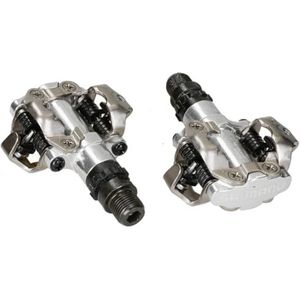 Shimano EPDM520S, pedalen voor mountainbike, zilver, 2 stuks