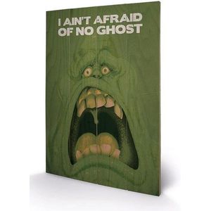 GHOSTBUSTERS - Impression sur Bois 40X59 - Slimer