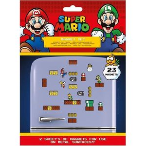 Super Mario - Mushroom Kingdom Magnet Pack