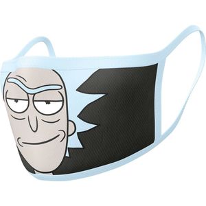 Rick & Morty - Premium Face Covers - Mondmasker - Set van 2 - 100% Katoen