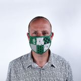 Harry Potter Mondkapjes Slytherin 11 X 16 Cm Katoen Groen 2 Stuks