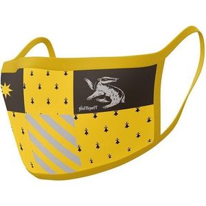 Harry Potter Hufflepuff Mask Mondmasker Set (2 Stuks)