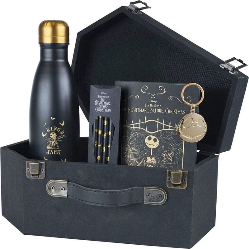 Disney Jack Skellington Nightmare Before Christmas Coffin - Premium Gift Set