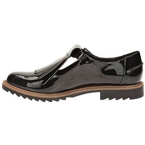 Clarks Griffin Mia Penny instapper voor dames, zwart, maat 37 EU