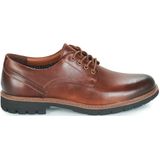 Clarks - Batcombe - Nette Schoenen - Goudbruin - Leer
