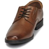 Clarks Tilden Plain heren Derby Derby, Braun Dark Tan Leather, 46 EU