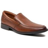Clarks - Tilden Free - Instappers - Donker Goudbruin - Leer