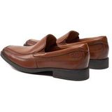 Clarks - Tilden Free - Instappers - Donker Goudbruin - Leer