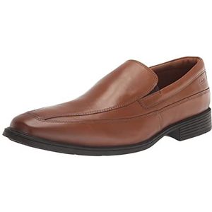 Clarks Tilden Free Loafer voor heren, Donkerbruin leer.