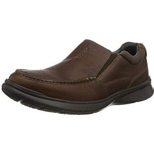 Clarks Cotrell Free slippers voor heren, Tobacco Leather, 47 EU