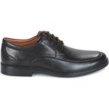 Clarks Un Aldric Park Derby's voor heren, zwart leder, 48 EU