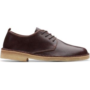 Clarks - Desert London - Dames Veterschoenen - Chestnut - Leer