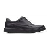 Veterschoen Clarks Men Un Abode Ease Black Leather