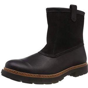 Clarks - Trace Top - Herenlaarzen - Zwart - Suède Leren
