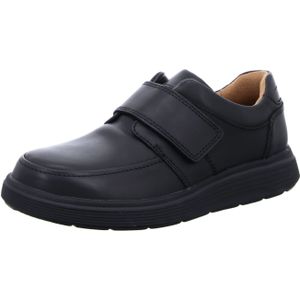 Clarks Klittenbandschoen Un Abode Strap Zwart Wijdte G