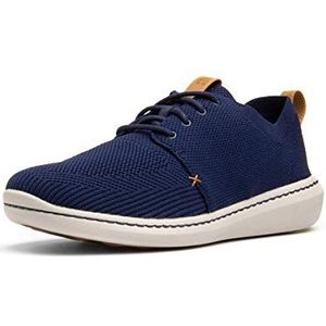 Clarks Step Urban Mix Sneakers voor heren, blauw, 40 EU