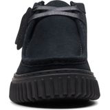 Clarks - Torhill Hi - Heren Laars - Zwart - Hoogwaardig Materiaal