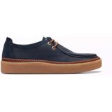 Clarks - Clarkwood Moc - Heren Veterschoen - Blauw