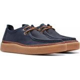 Clarks - Clarkwood Moc - Heren Veterschoen - Blauw