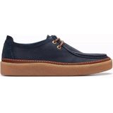 Clarks - Clarkwood Moc - Heren Veterschoen - Blauw