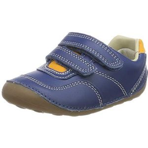 Clarks Tiny Dusk T Sneakers voor meisjes, blauw, 18 EU