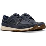 Clarks - Sailview Lace - heren veterschoen - blauw - nubuck