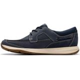 Clarks - Sailview Lace - heren veterschoen - blauw - nubuck