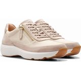 Clarks Tivoli Zip - dames sneaker - beige