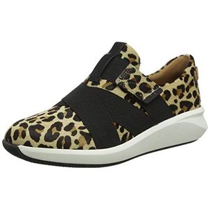 Clarks - Un Rio - Damestrainers - Bruin - Synthetisch