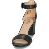 Clarks - Deva Mae - Sandalen - Zwart - Leder