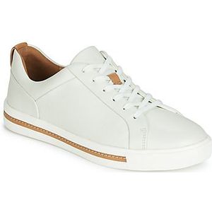 Sneaker Clarks Women Un Maui Lace White Leather-Schoenmaat 38