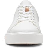 Un - Maui Lace - Nette Schoenen - Wit - Leer - Flexibele Rubberzool