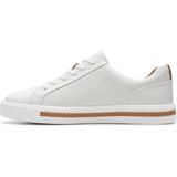 Un - Maui Lace - Nette Schoenen - Wit - Leer - Flexibele Rubberzool