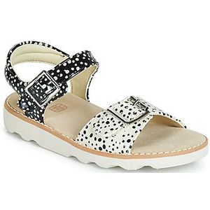 Clarks  Crown Bloom T  sandalen  kind Zwart