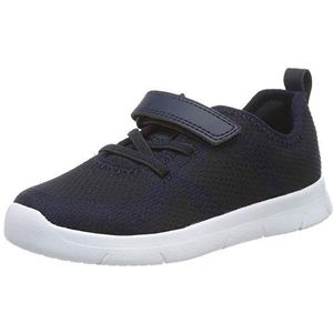 Clarks jongens sneaker Ath Flux T, blauw, 24 EU