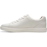 Clarks - Un Costa Lace Sneaker - Wit - Leer - Sluiting: Kant