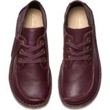 Clarks - Funny Dream - Dames Veterschoen - Zwart - Lichtgewicht Ronde Wigzool