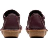 Clarks - Funny Dream - Dames Veterschoen - Zwart - Lichtgewicht Ronde Wigzool