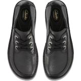 Clarks - Funny Dream - Dames Veterschoen - Zwart - Lichtgewicht Ronde Wigzool
