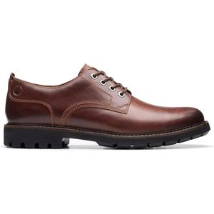 Clarks - Batcombe Tie - Heren Veterschoen - Bruin - Leer