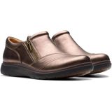 Clarks - Certina Pure - Dames Instapper - Bronze - Leer