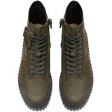 Clarks - Torhill Rise - Dames Laars - Zwart - Leer