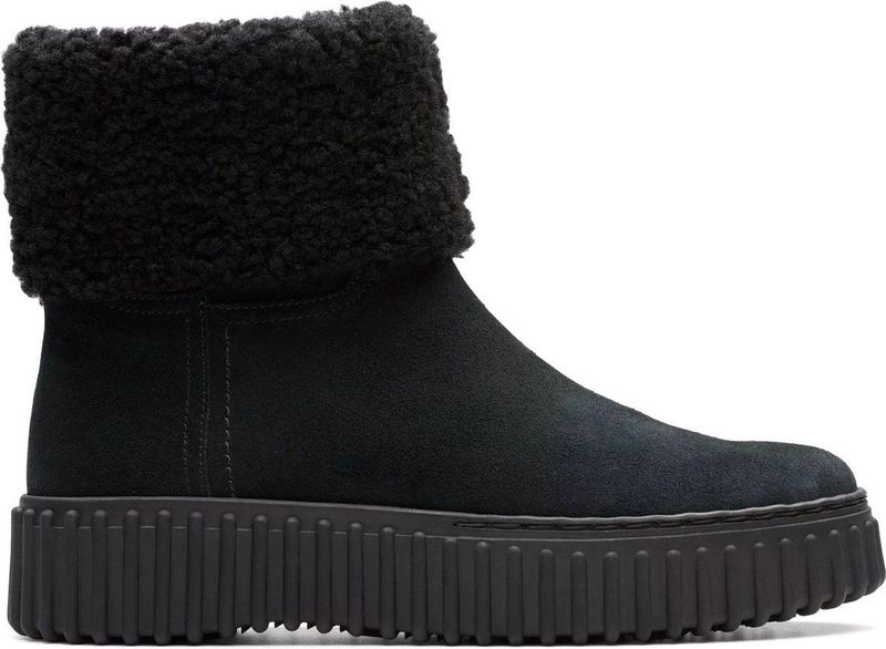 Clarks Torhill Turn - dames laars - zwart