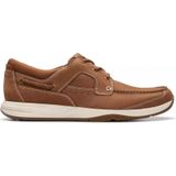 Clarks - Sailview Lace - Heren Veterschoen - Blauw - Nubuck