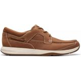 Clarks - Sailview Lace - Heren Veterschoen - Blauw - Nubuck