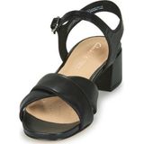 Clarks Sheer35 Strap Dames Sandalen - Black Leather