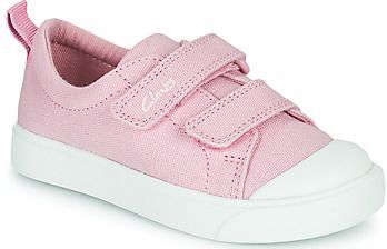 Clarks - City Bright T - Lage Sneakers - Roze