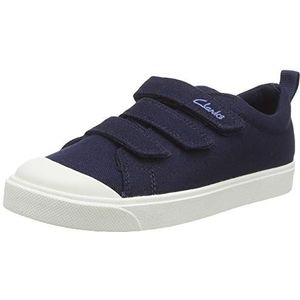 Clarks Uniseks City Vibe K Navy, 32,5 EU, Marinier