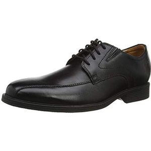 Clarks Whiddon Pace Oxford schoenen voor heren, zwart, 43 EU